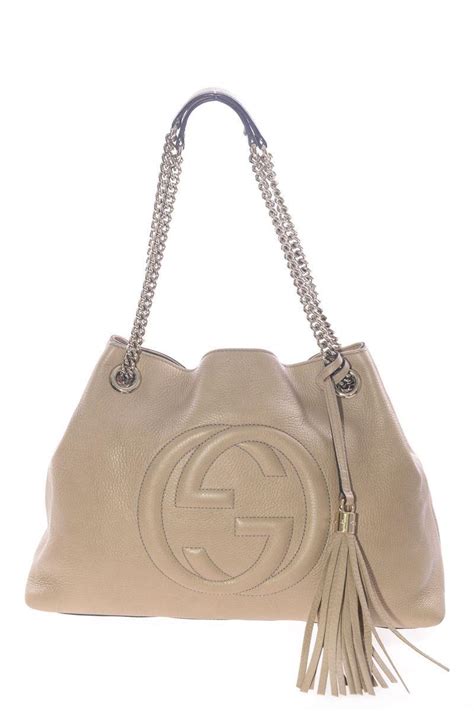 gucci soho hobo beige|authentic Gucci hobo bag.